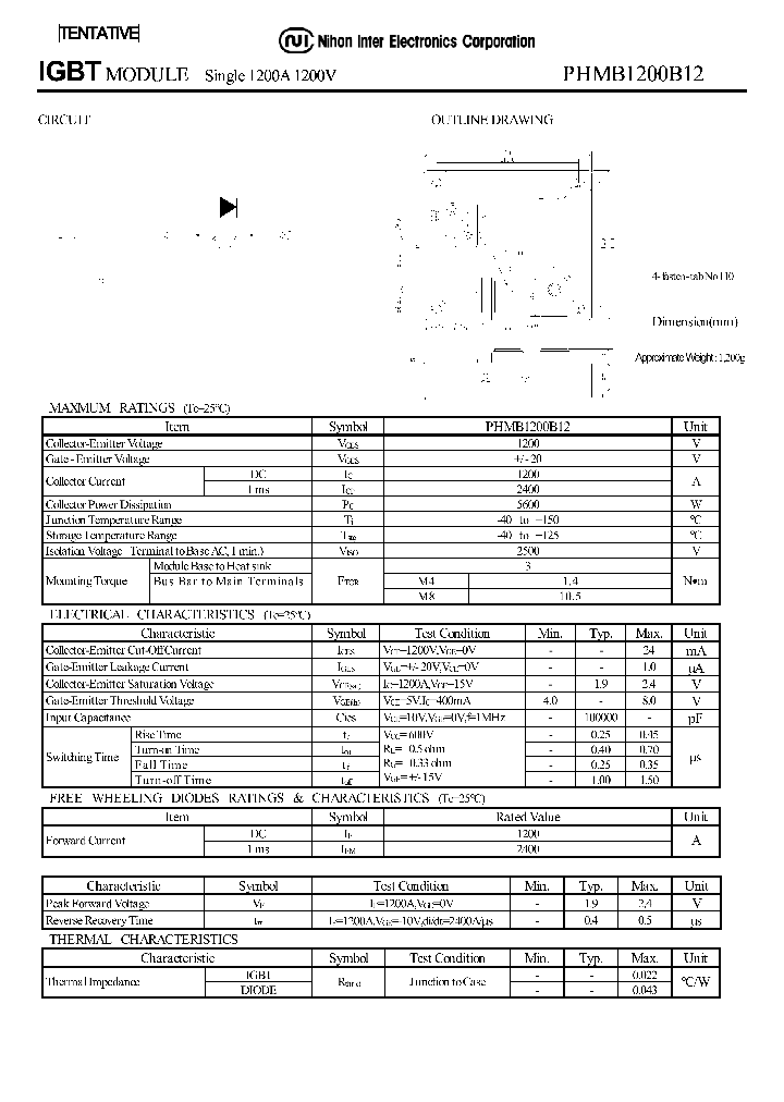 PHMB1200B12_1295497.PDF Datasheet