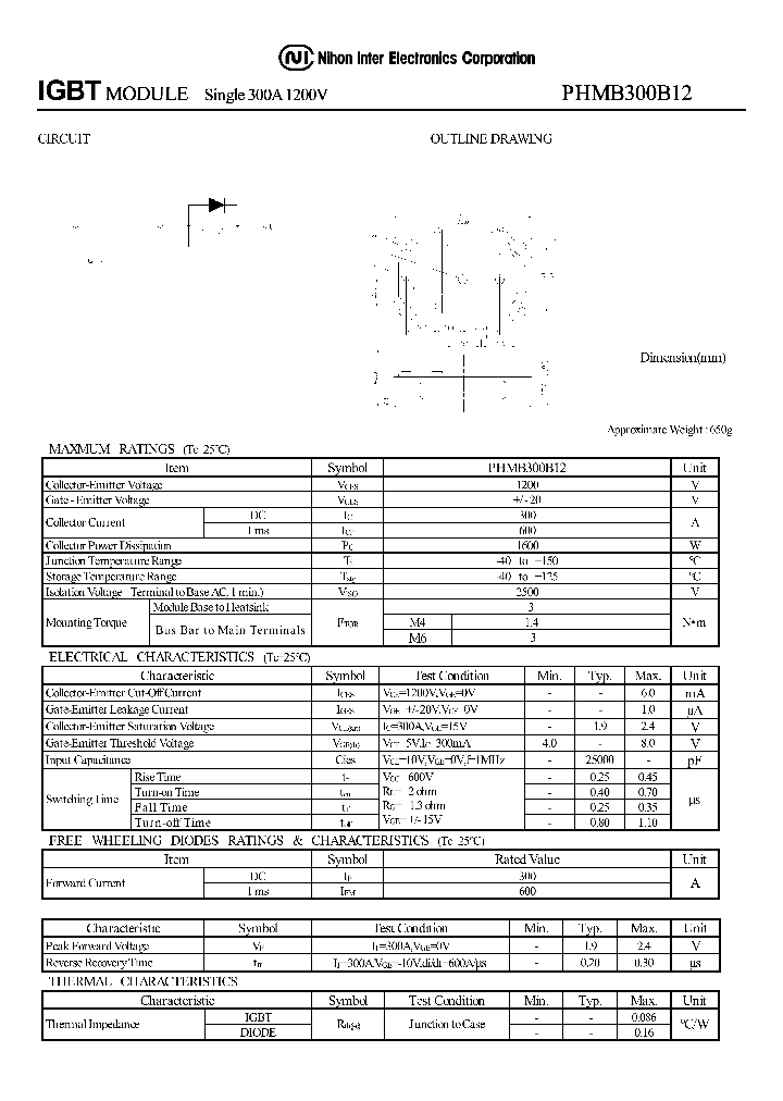 PHMB300B12_1295500.PDF Datasheet