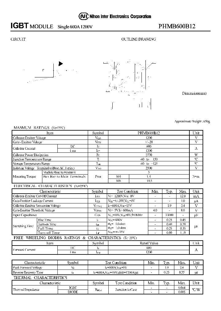 PHMB600B12_1295503.PDF Datasheet