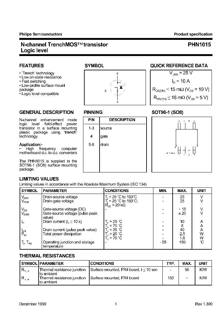 PHN1015_1144553.PDF Datasheet