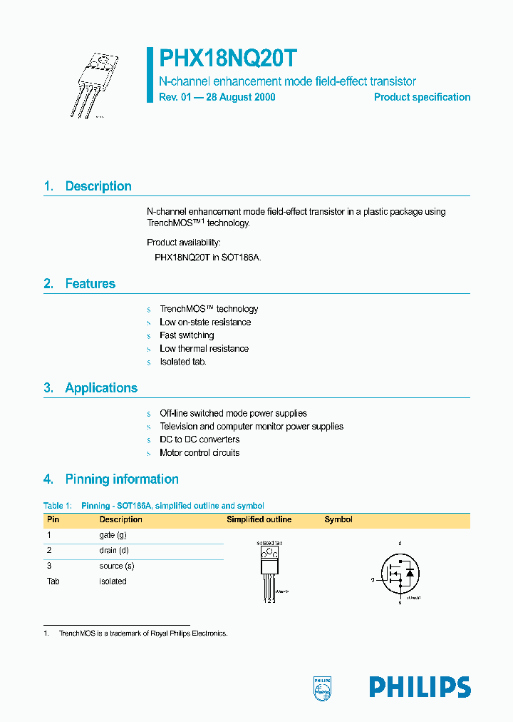 PHX18NQ20T_1295674.PDF Datasheet