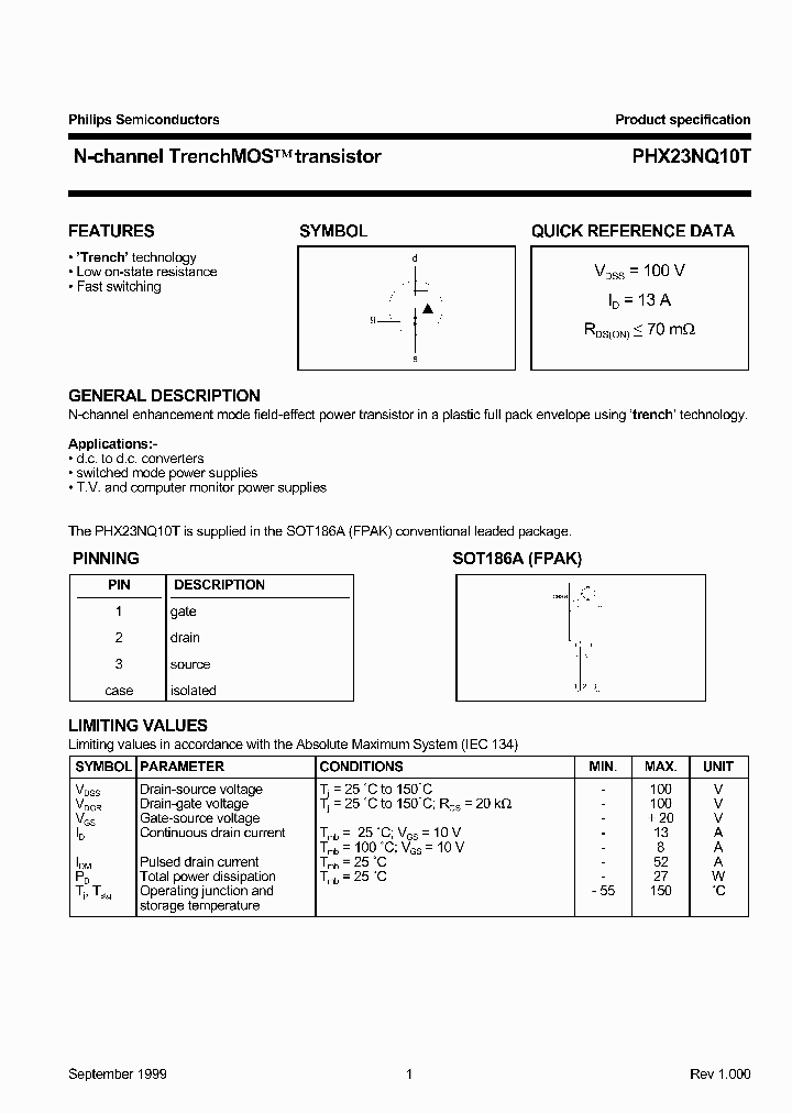 PHX23NQ10T_1295680.PDF Datasheet