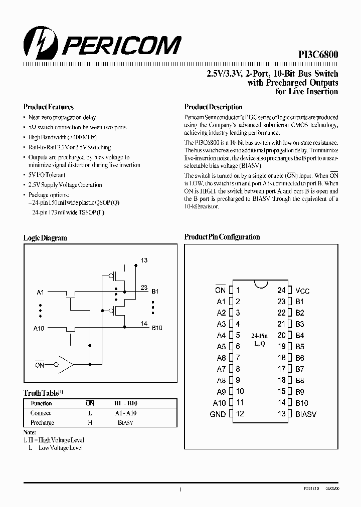 PI3C6800Q_1295785.PDF Datasheet