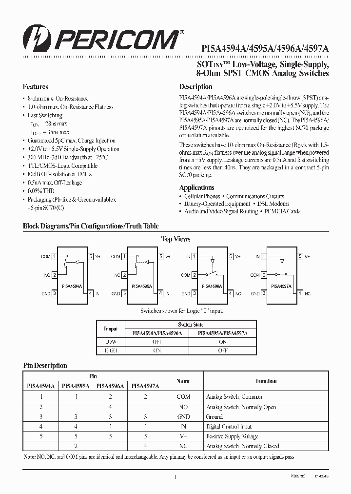 PI5A4597ACX_1295844.PDF Datasheet
