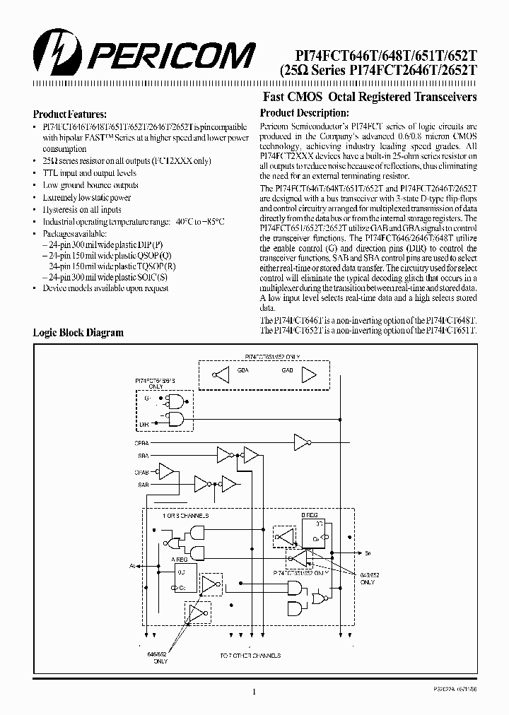 PI74FCT646T_1126141.PDF Datasheet