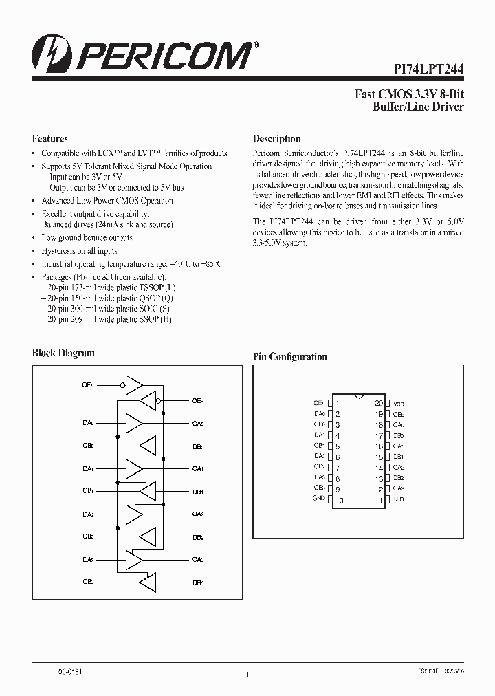 PI74LPT24406_1296015.PDF Datasheet