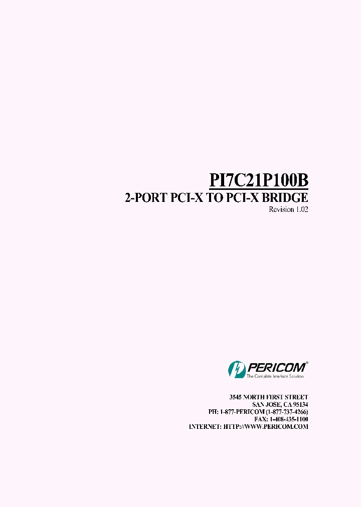 PI7C21P100BNHE_682453.PDF Datasheet