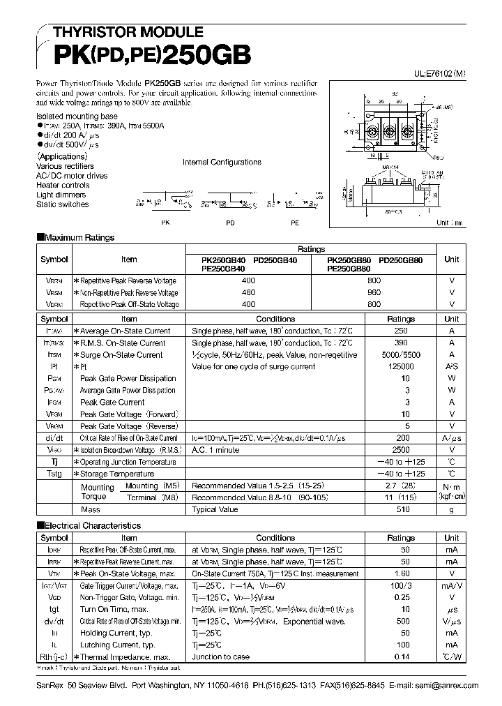 PK250GB80_1296345.PDF Datasheet