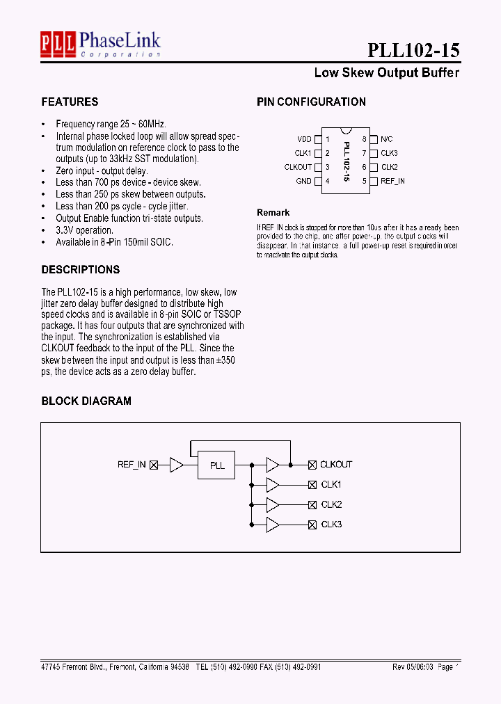 PLL102-15SC_1296503.PDF Datasheet