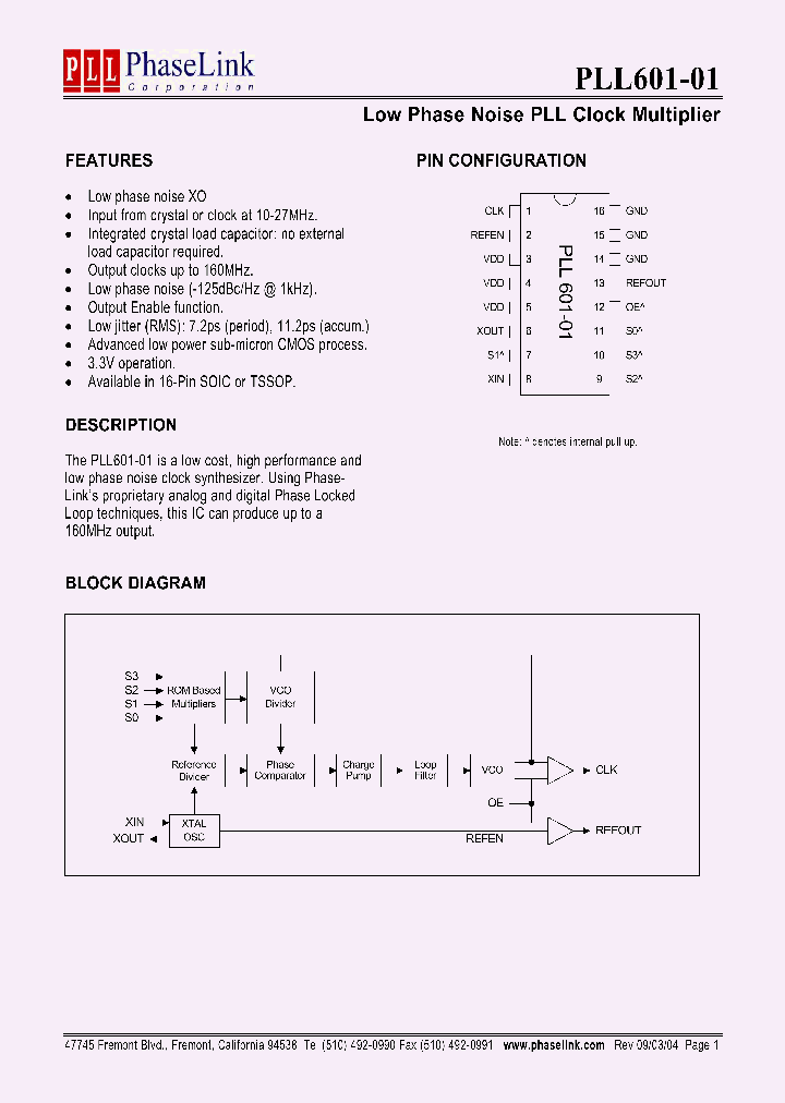 PLL601-01_1124859.PDF Datasheet