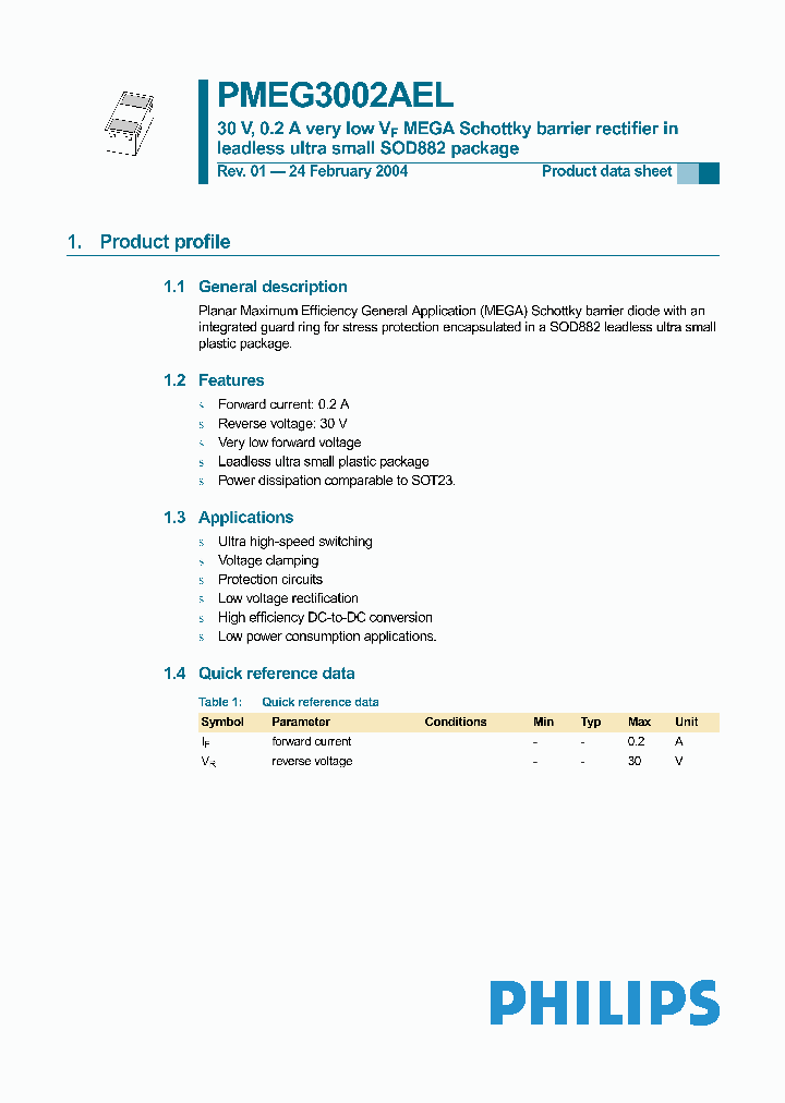 PMEG3002AEL_1296975.PDF Datasheet