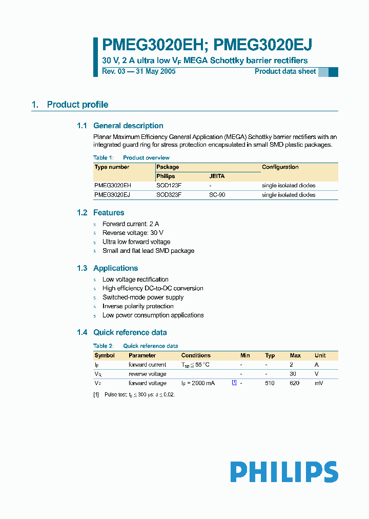 PMEG3020EJ_1296977.PDF Datasheet
