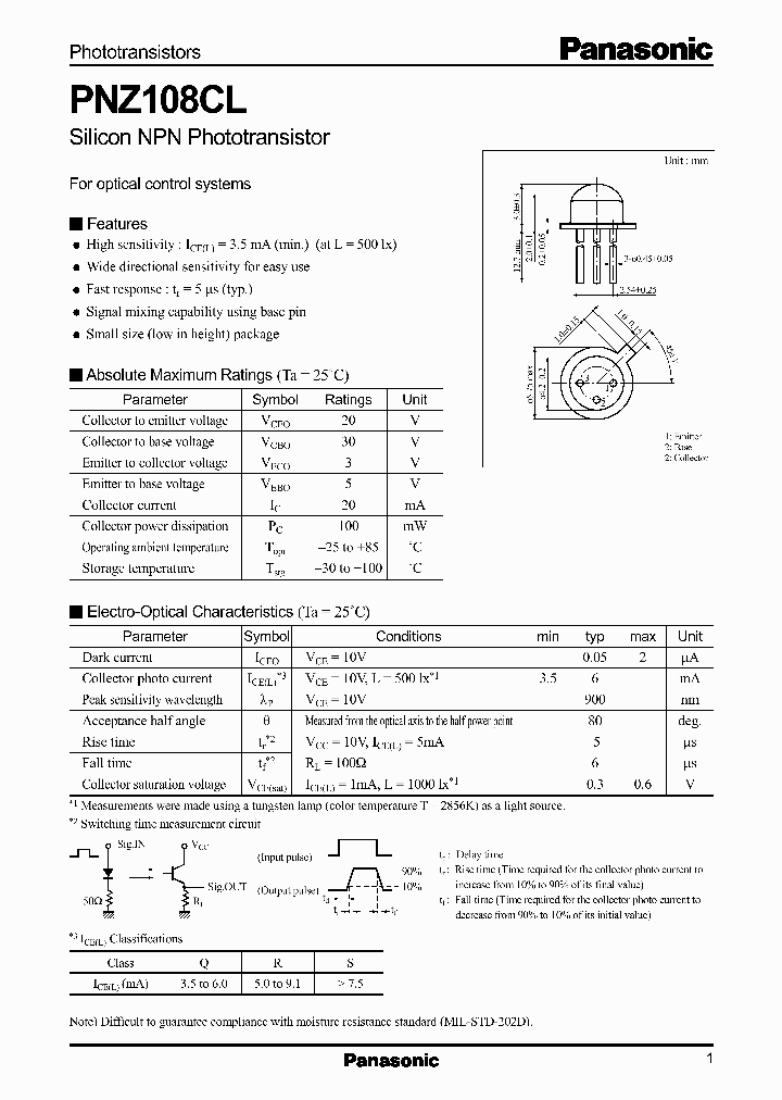 PNZ108CL_1109748.PDF Datasheet