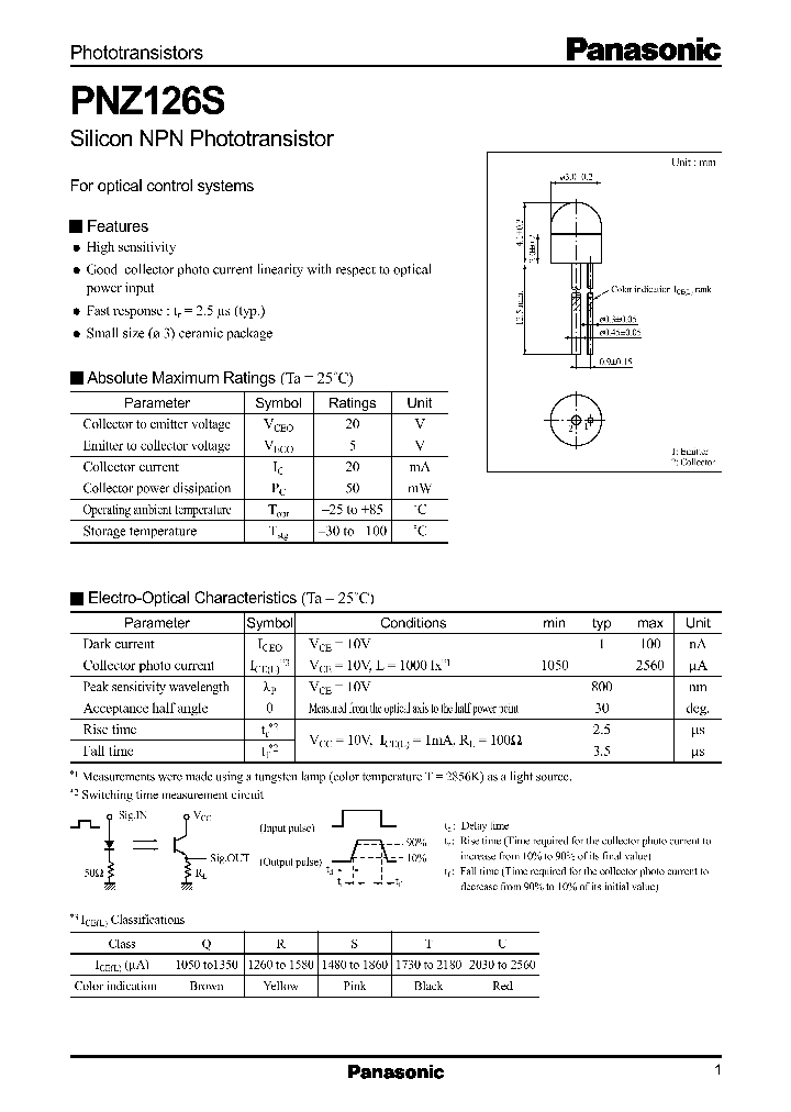 PNZ126S_1297197.PDF Datasheet