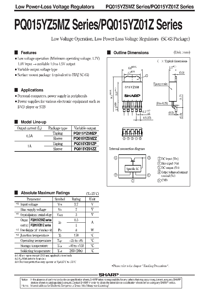 PQ015YZ5MZZ_1297281.PDF Datasheet