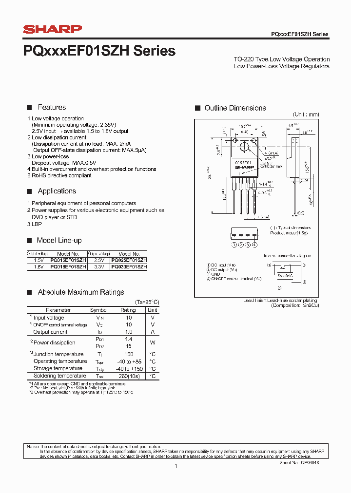 PQ025EF01SZH_1137566.PDF Datasheet