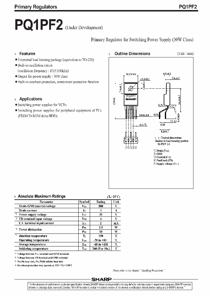 PQ1PF2_1297340.PDF Datasheet