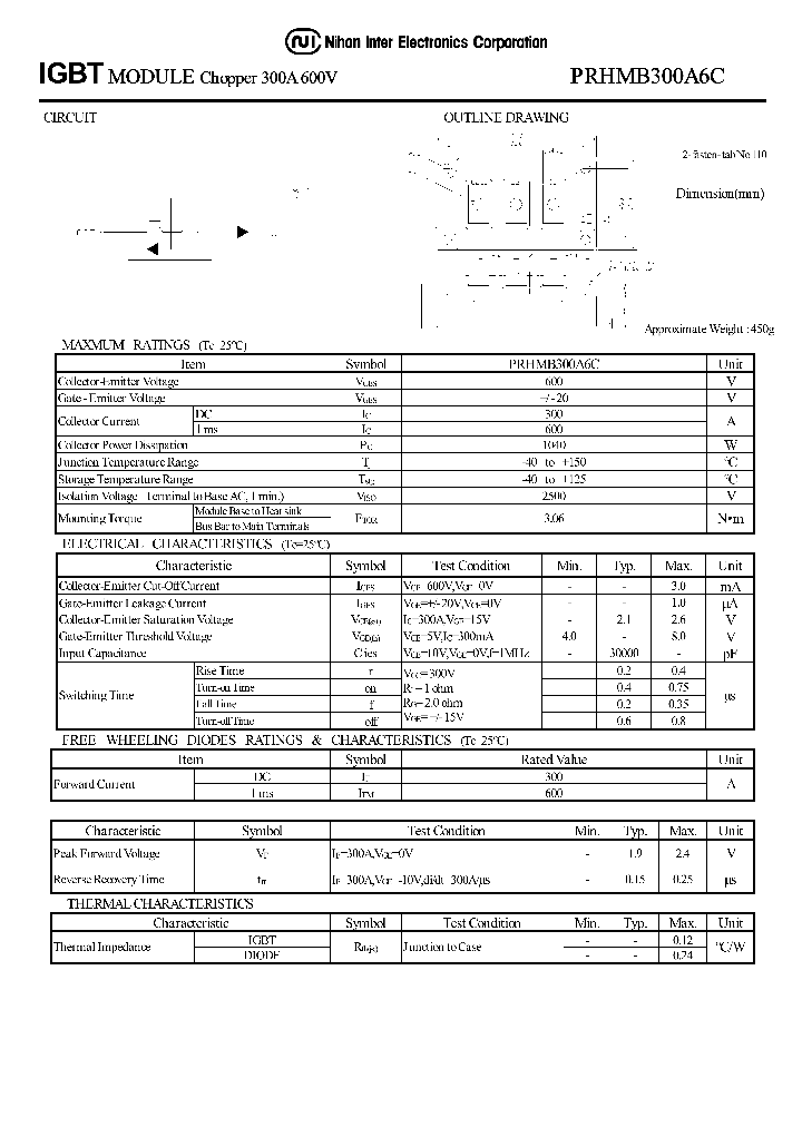 PRHMB300A6C_1297453.PDF Datasheet
