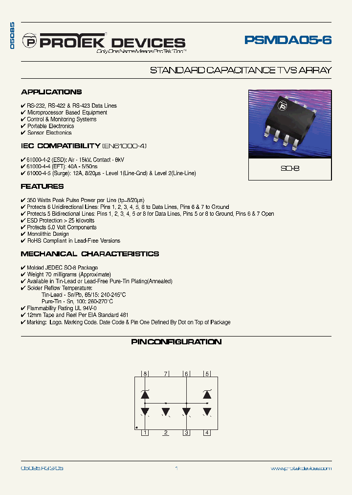 PSMDA05-6_1297837.PDF Datasheet