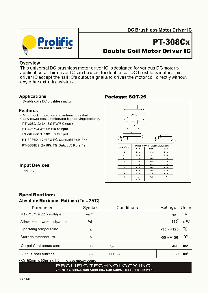 PT-308CX_1297973.PDF Datasheet