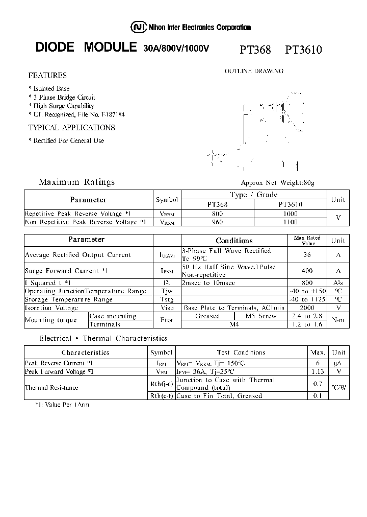 PT368_1297986.PDF Datasheet