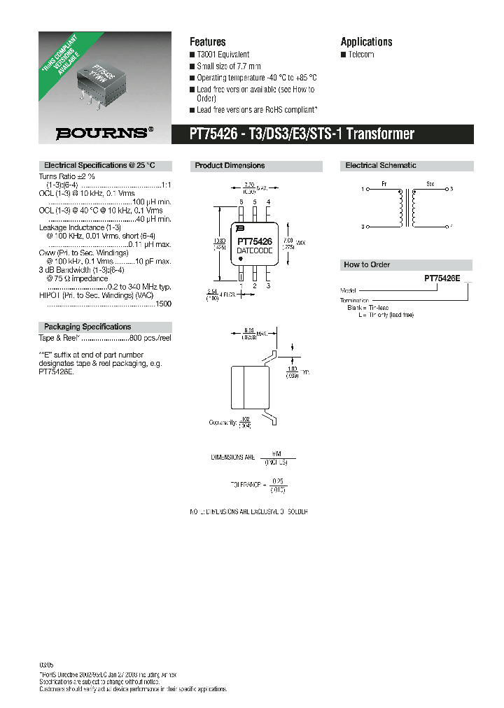 PT75426_694987.PDF Datasheet