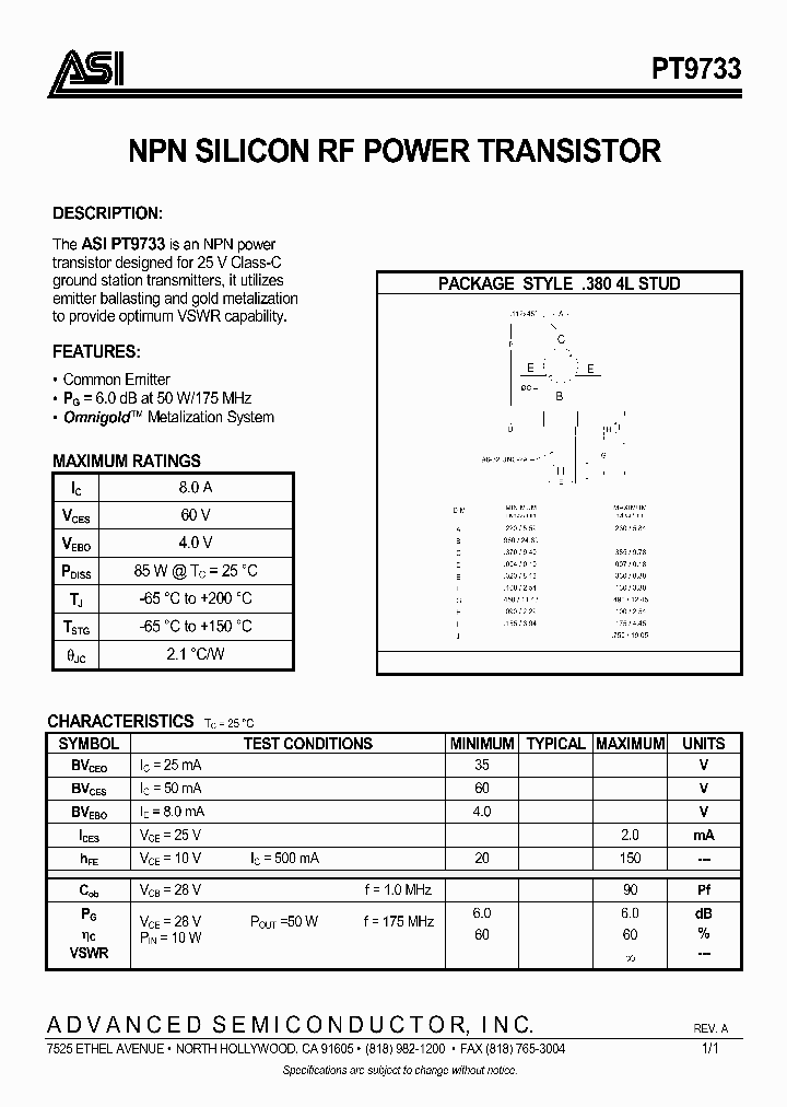 PT9733_1298162.PDF Datasheet