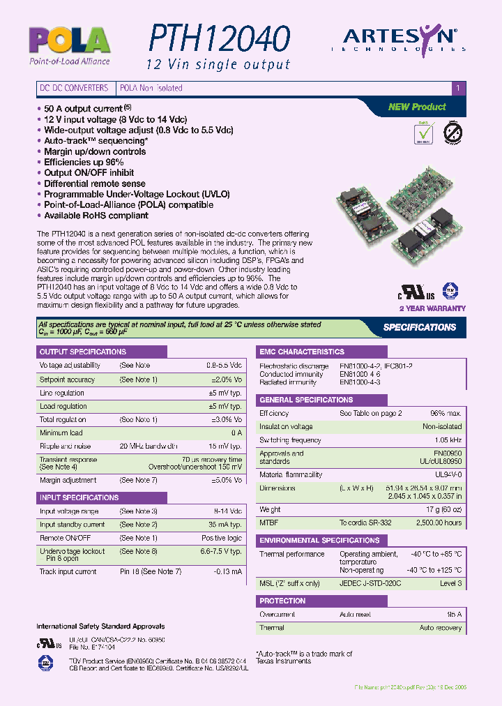 PTH12040WAD_672938.PDF Datasheet