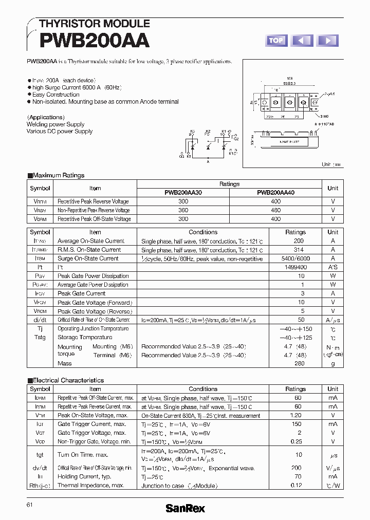 PWB200AA40_1298496.PDF Datasheet