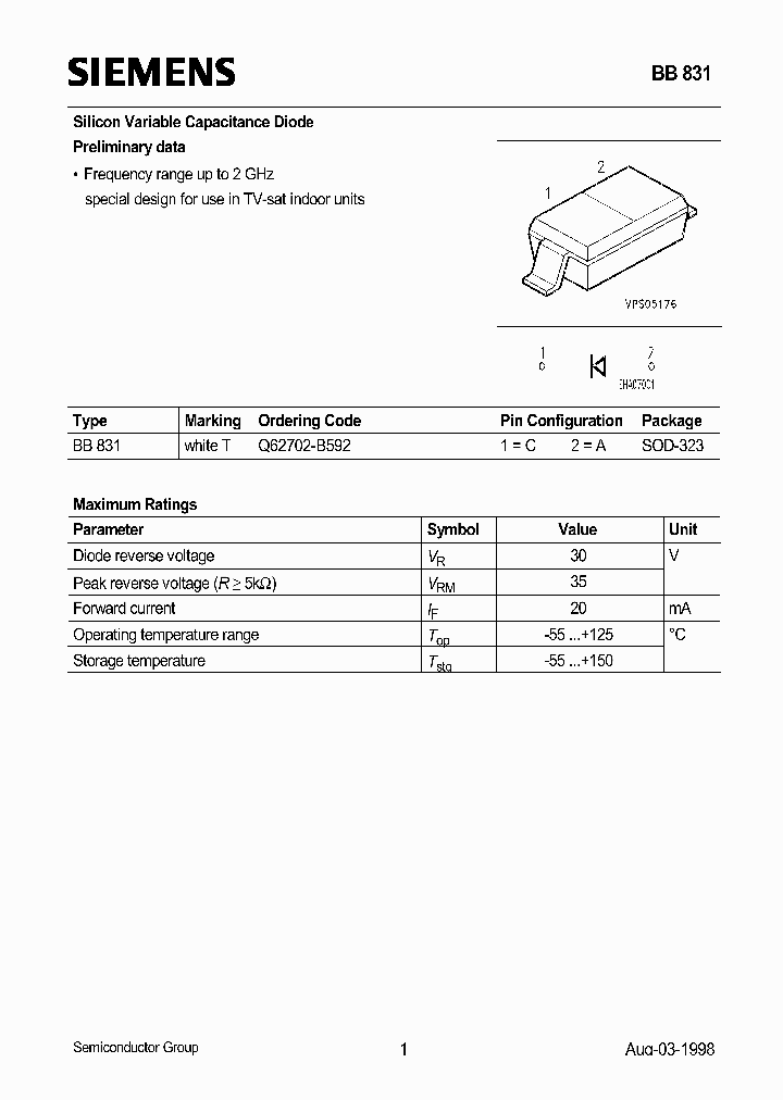 Q62702-B592_1298792.PDF Datasheet