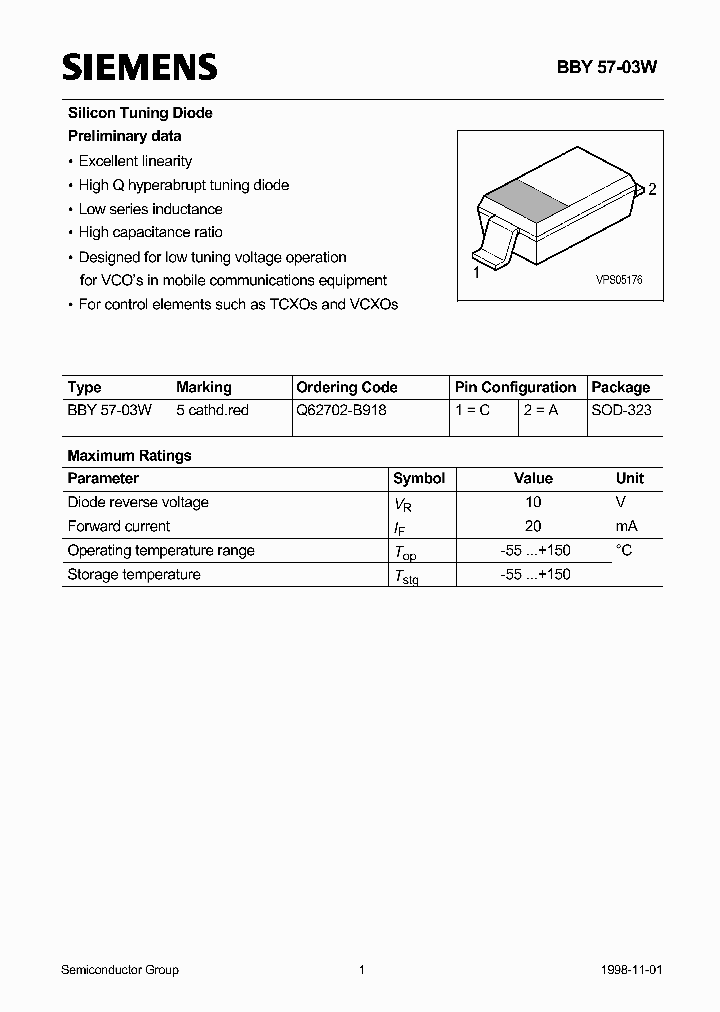 Q62702-B918_1298809.PDF Datasheet