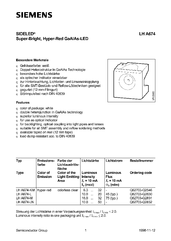 Q62703-Q2832_1299256.PDF Datasheet
