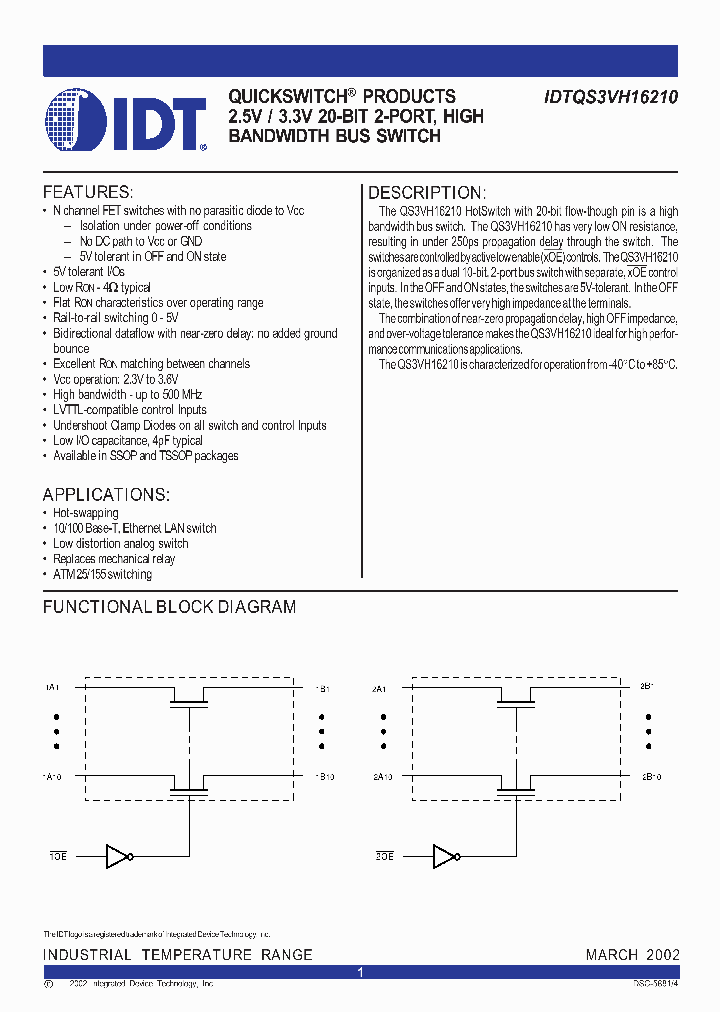 QS3VH16210_1300051.PDF Datasheet