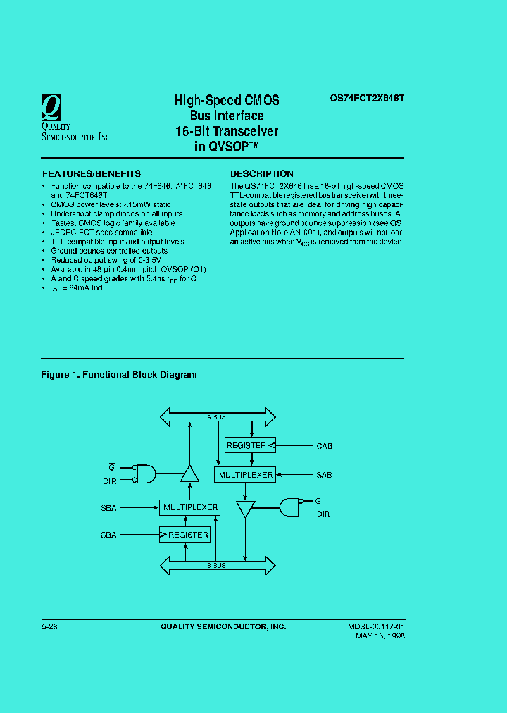 QS74FCT2X646T_1300076.PDF Datasheet