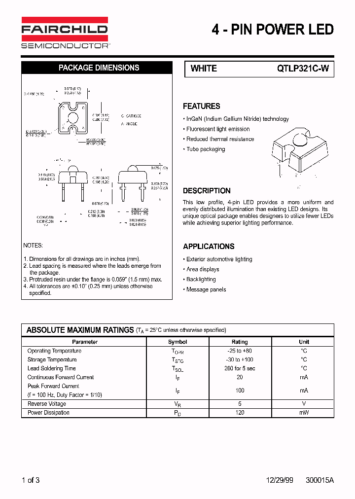 QTLP321C-W_1300151.PDF Datasheet