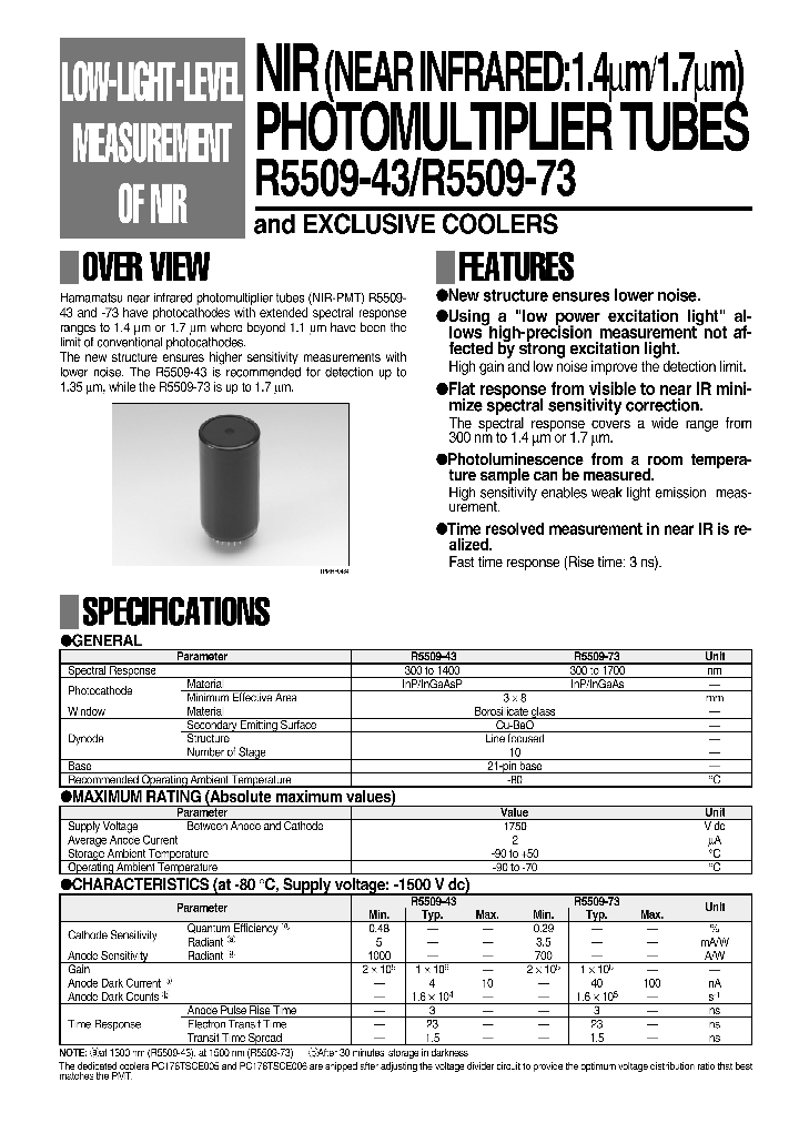 R5509-73_1300429.PDF Datasheet