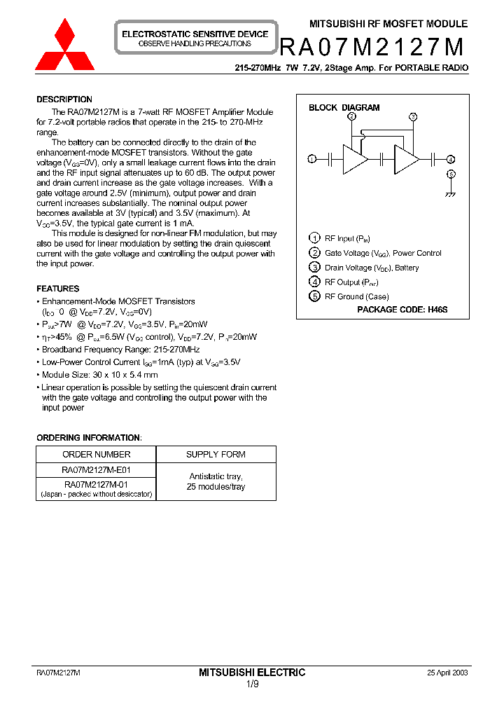 RA07M2127M-E01_1300556.PDF Datasheet