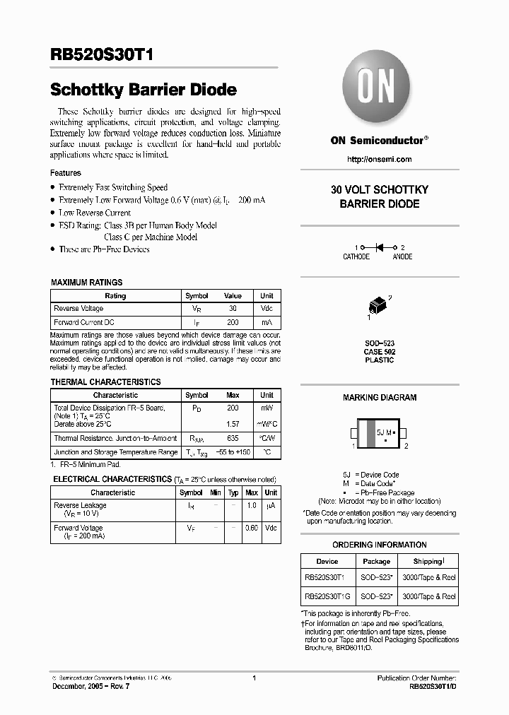 RB520S30T1_1172910.PDF Datasheet