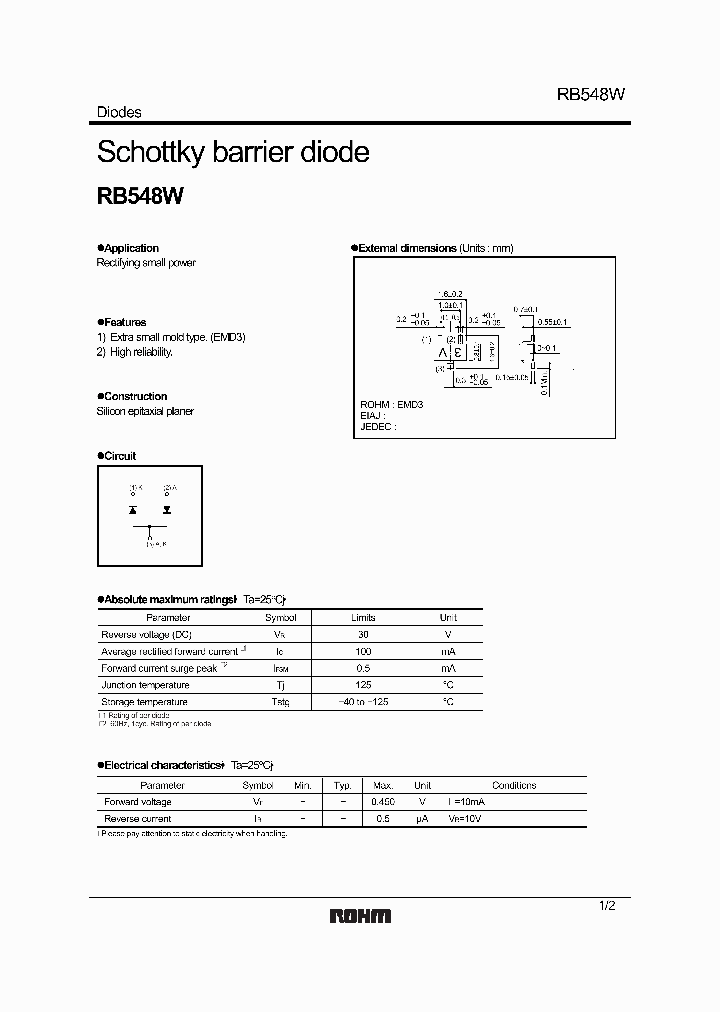 RB548W_1300770.PDF Datasheet