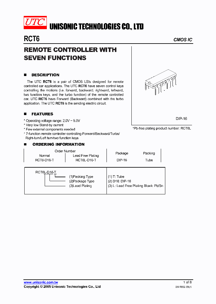 RCT6L-D16-T_1300944.PDF Datasheet
