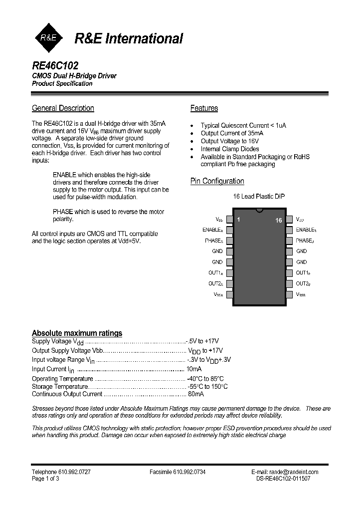 RE46C102_1039730.PDF Datasheet