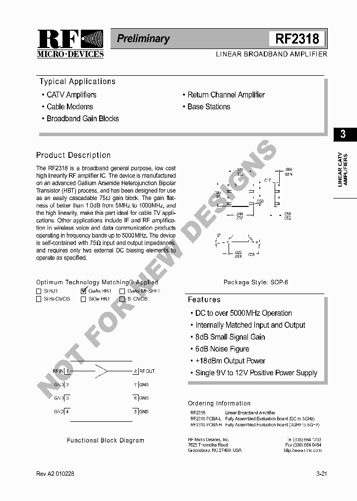 RF2318_1048946.PDF Datasheet