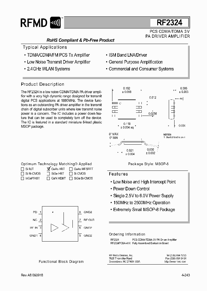 RF232406_1301309.PDF Datasheet