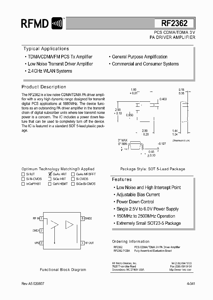 RF236206_1301325.PDF Datasheet