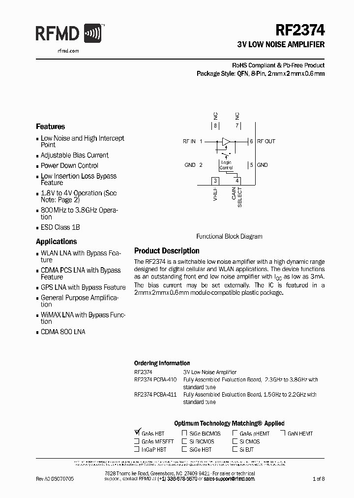 RF2374_1186255.PDF Datasheet