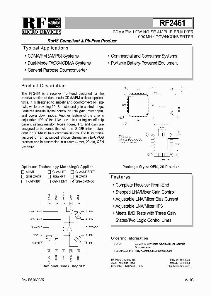 RF2461PCBA-41X_1082608.PDF Datasheet