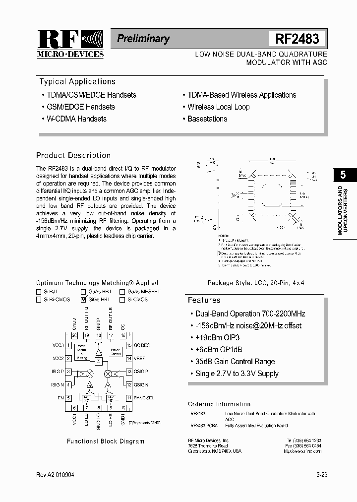 RF2483_1046588.PDF Datasheet