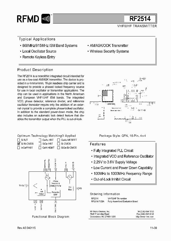 RF251406_1301379.PDF Datasheet