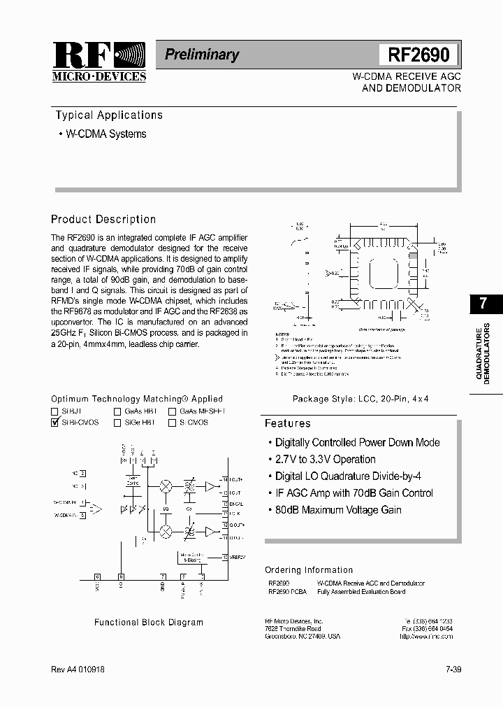 RF2690_1301401.PDF Datasheet
