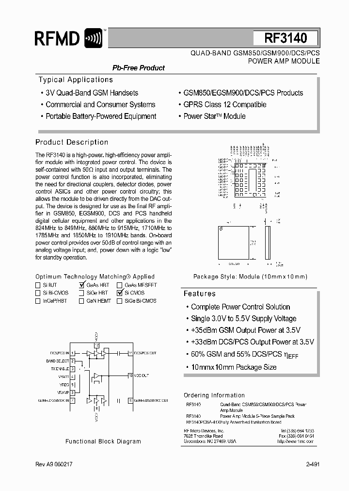 RF3140PCBA-41X_1301438.PDF Datasheet
